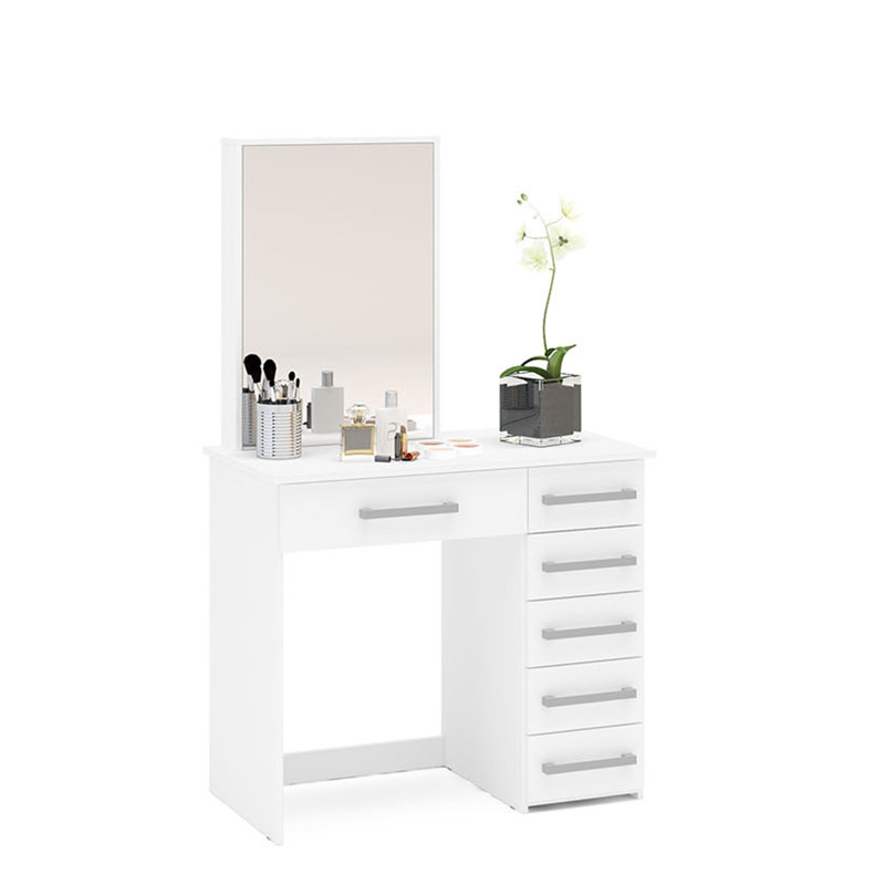 Latitude Run® Jocelyne Dressing Vanity with Mirror & Reviews Wayfair